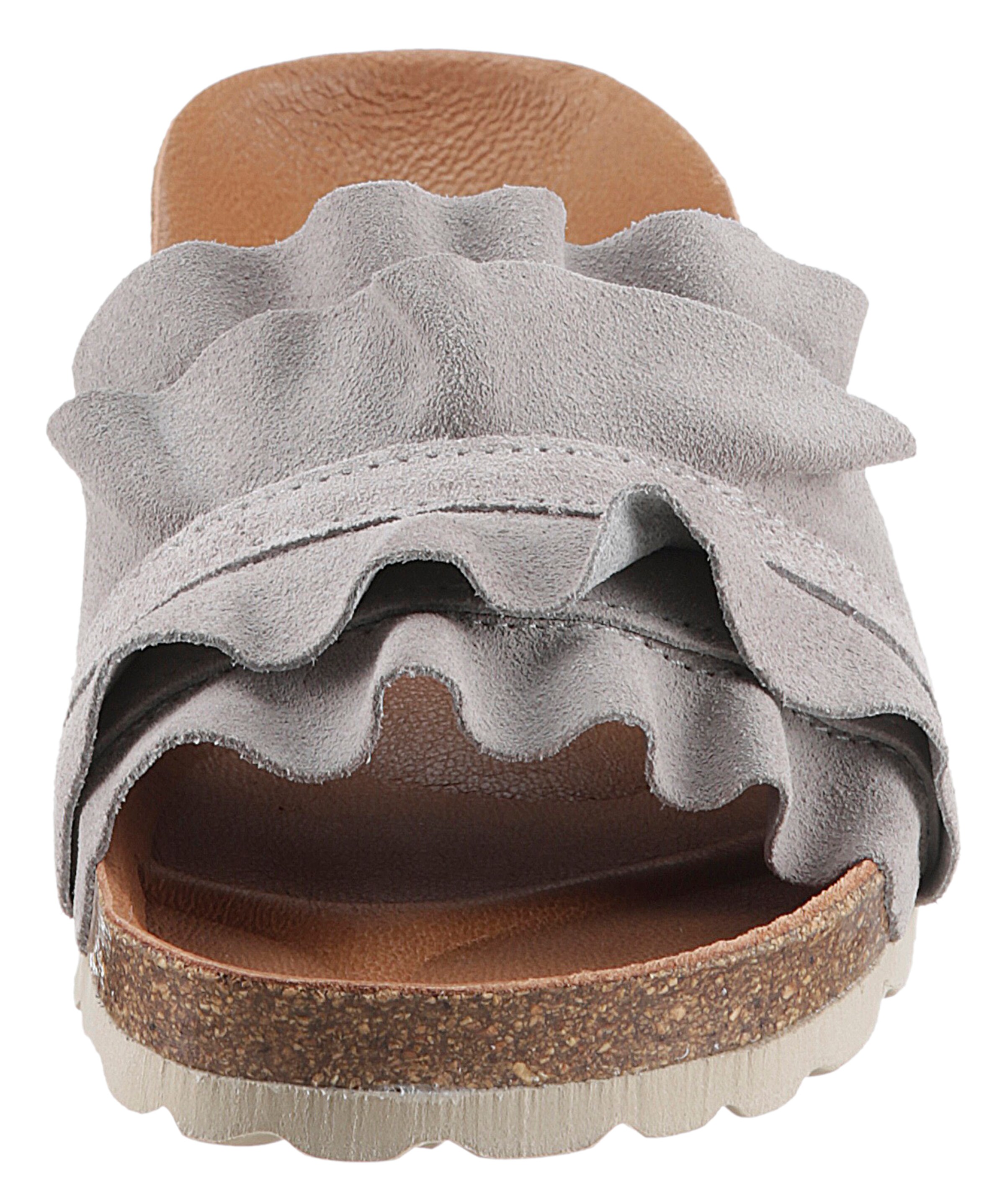 VERBENAS Mules in Grey