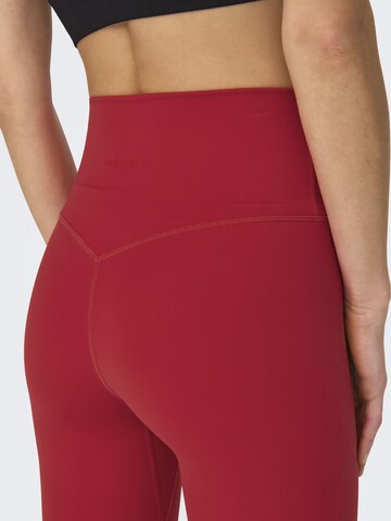 ONLY PLAY Skinny Sports trousers in Red