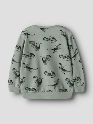 NAME IT - Sweatshirt 'NMMKASSE' em verde