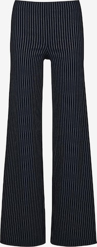 MADELEINE Wide Leg Hose in Blau: Vorderseite