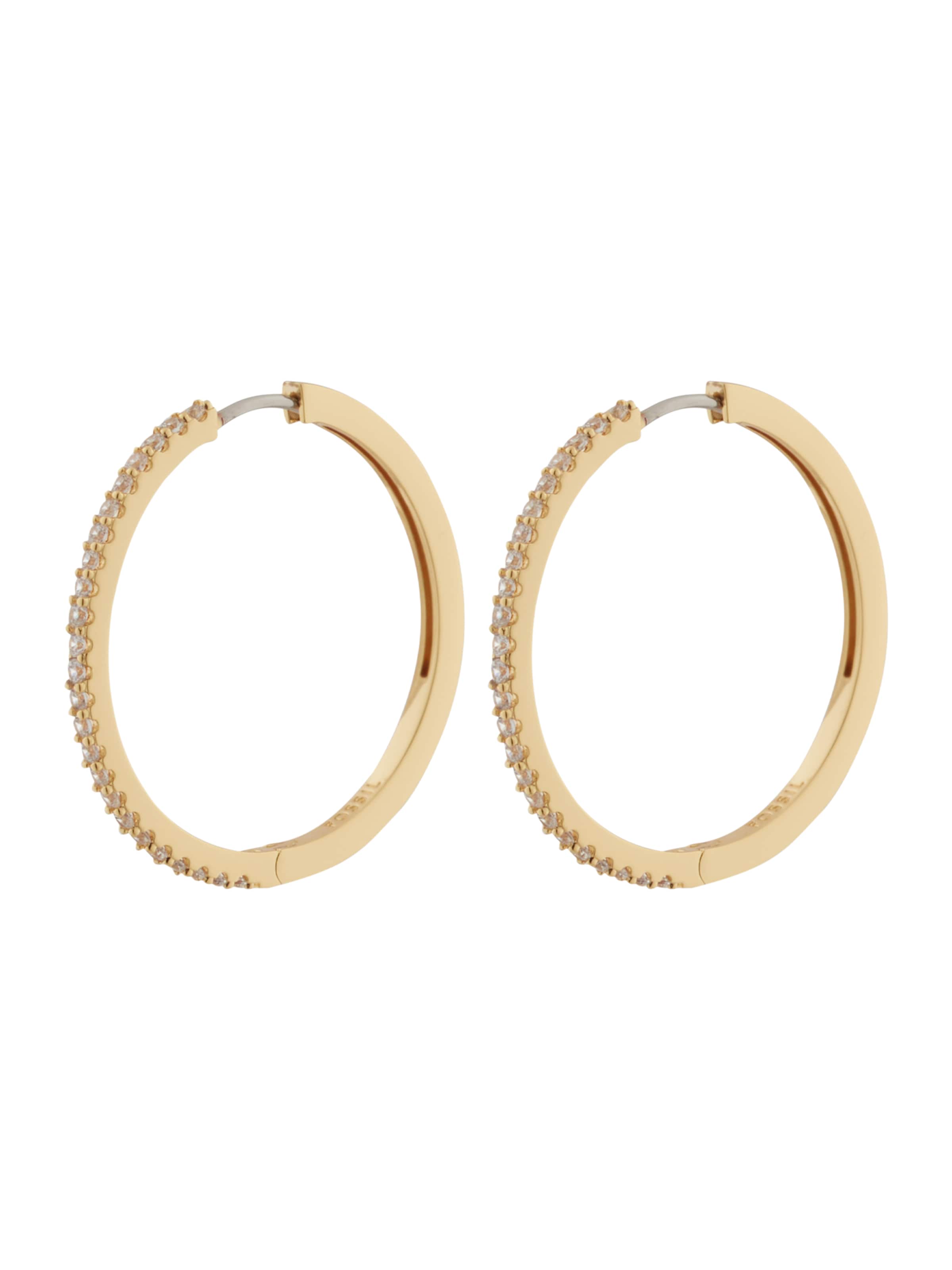 FOSSIL Σκουλαρίκια σε χρυσό: μπροστά