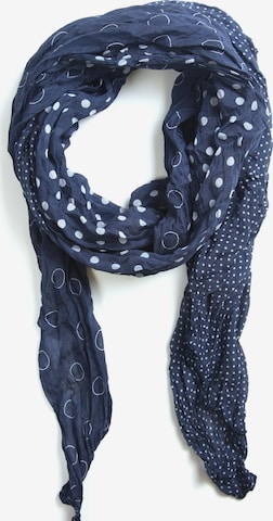 COLLEZIONE ALESSANDRO Schal 'Vera' in Blau: Vorderseite