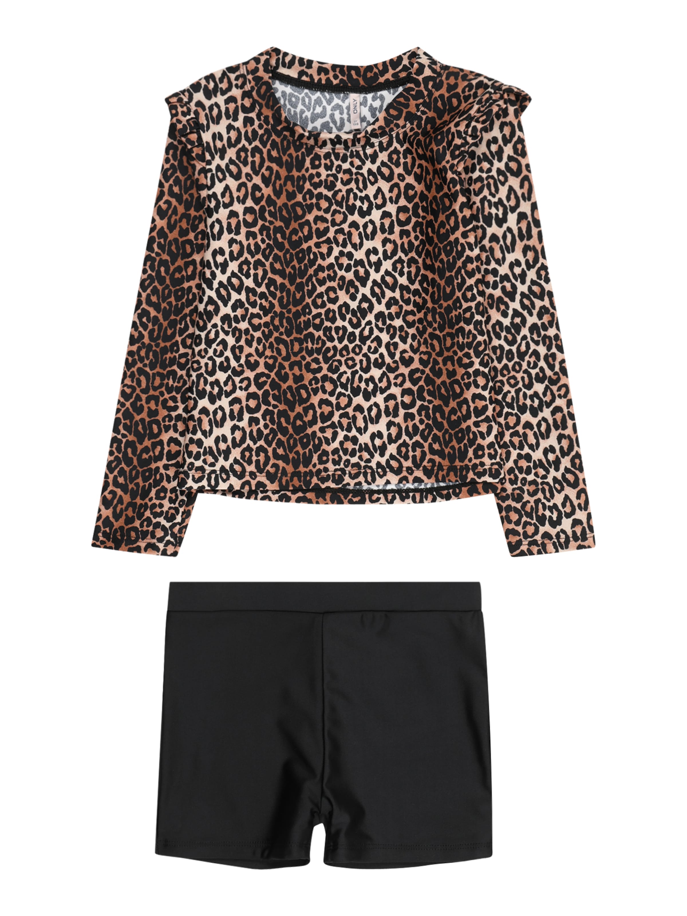 Only Mini UV-suoja 'KMGLIA' värissä musta: etupuoli