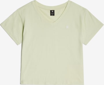 T-shirt G-STAR en vert : devant