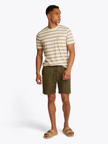 TOMMY HILFIGER T-shirt 'ESSENTIAL' i beige