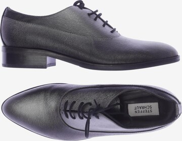 STEFFEN SCHRAUT Flats & Loafers in 38 in Silver: front