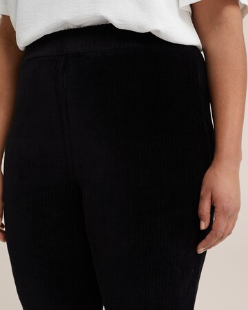 WE Fashion Flared Leggings in Black