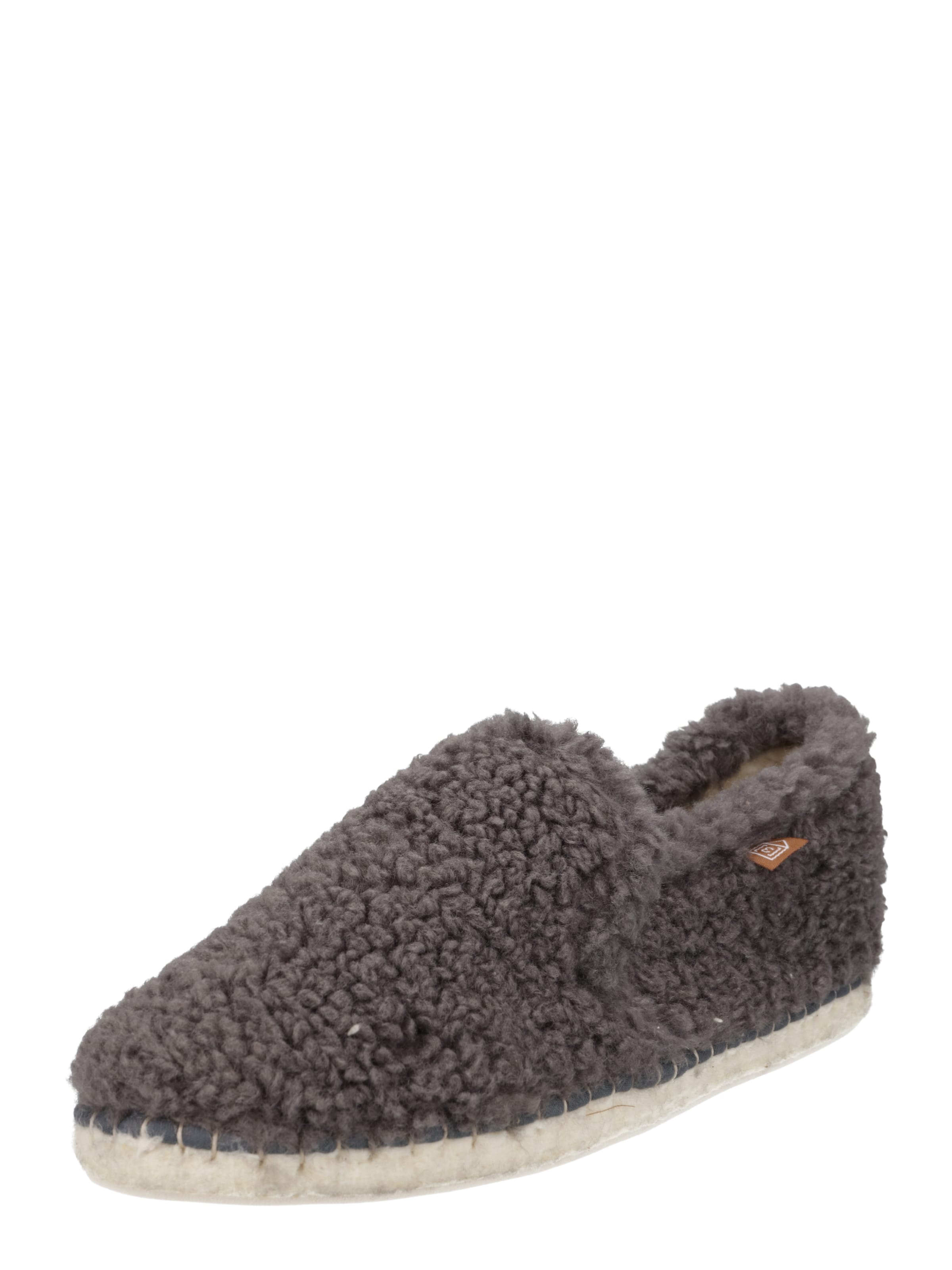 espadrij l´originale Hausschuh in Grau: predná strana