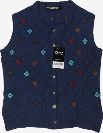 Maloja Vest in M in Blue: front