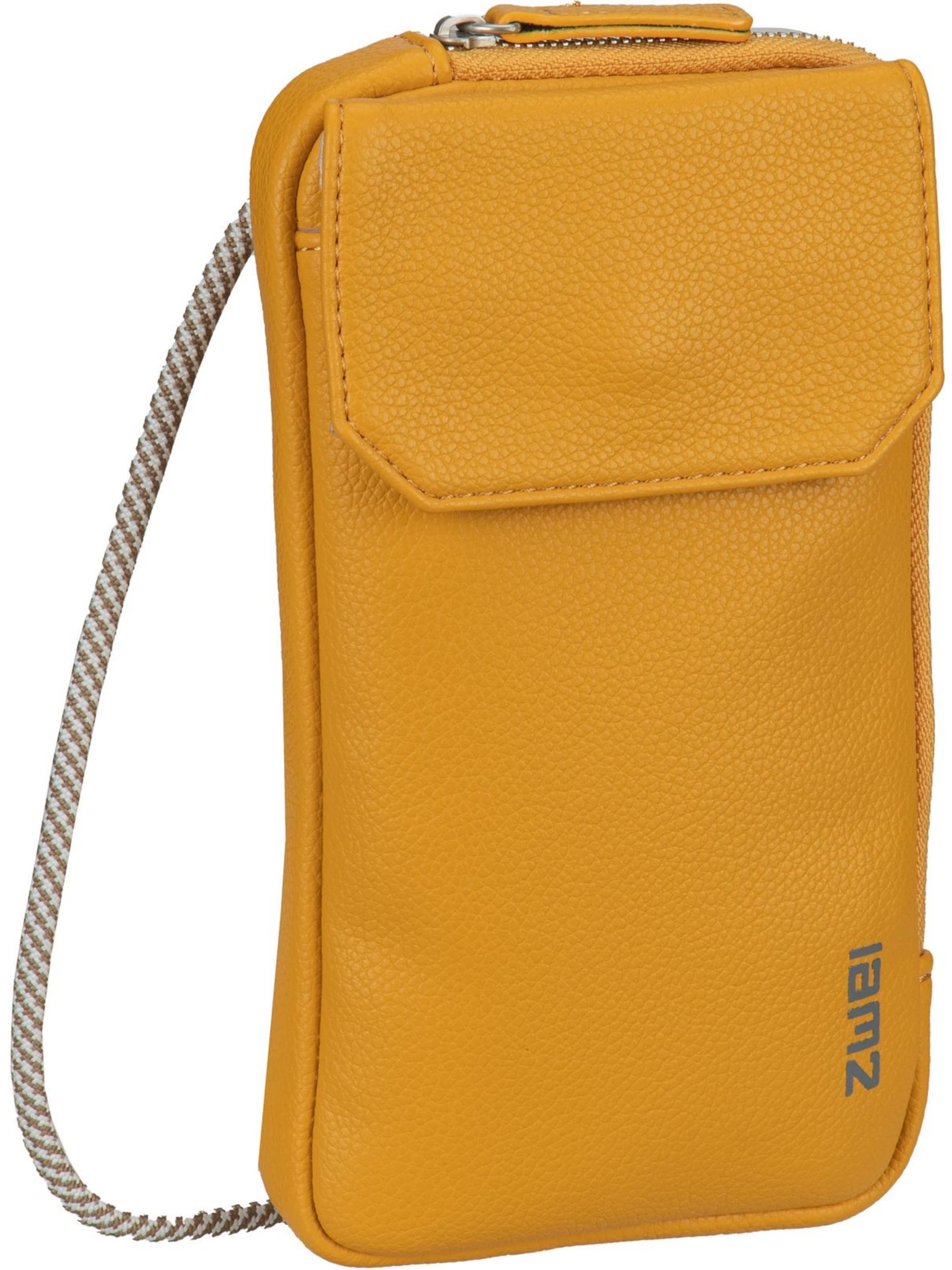 ZWEI Smartphonehülle 'Mademoiselle' in Gelb: Vorderseite