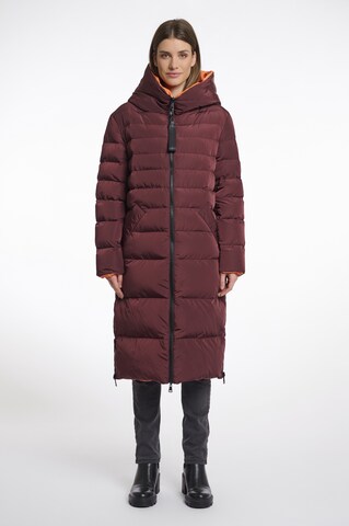 RINO & PELLE Wintermantel 'Keila' in Rot: Vorderseite