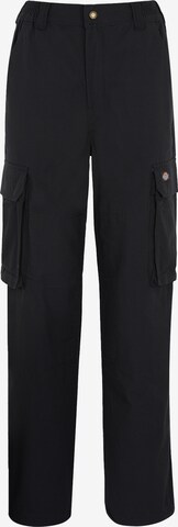 DICKIES Regular Cargo Pants 'Hooper Bay' in Black: front