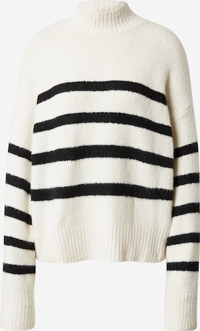 ABOUT YOU Pullover 'Felice' in Weiß: Vorderseite