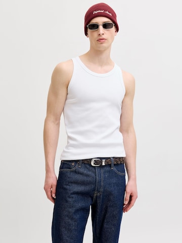 T-Shirt JACK & JONES en blanc : devant