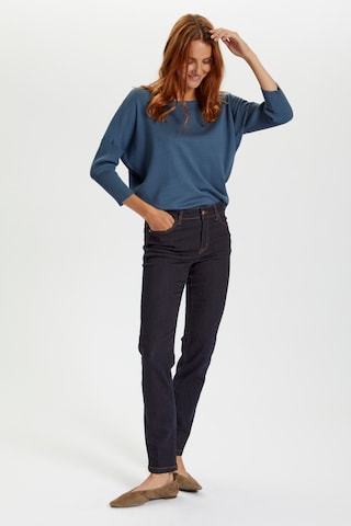 SAINT TROPEZ Slimfit Jeans 'Molly' in Blauw