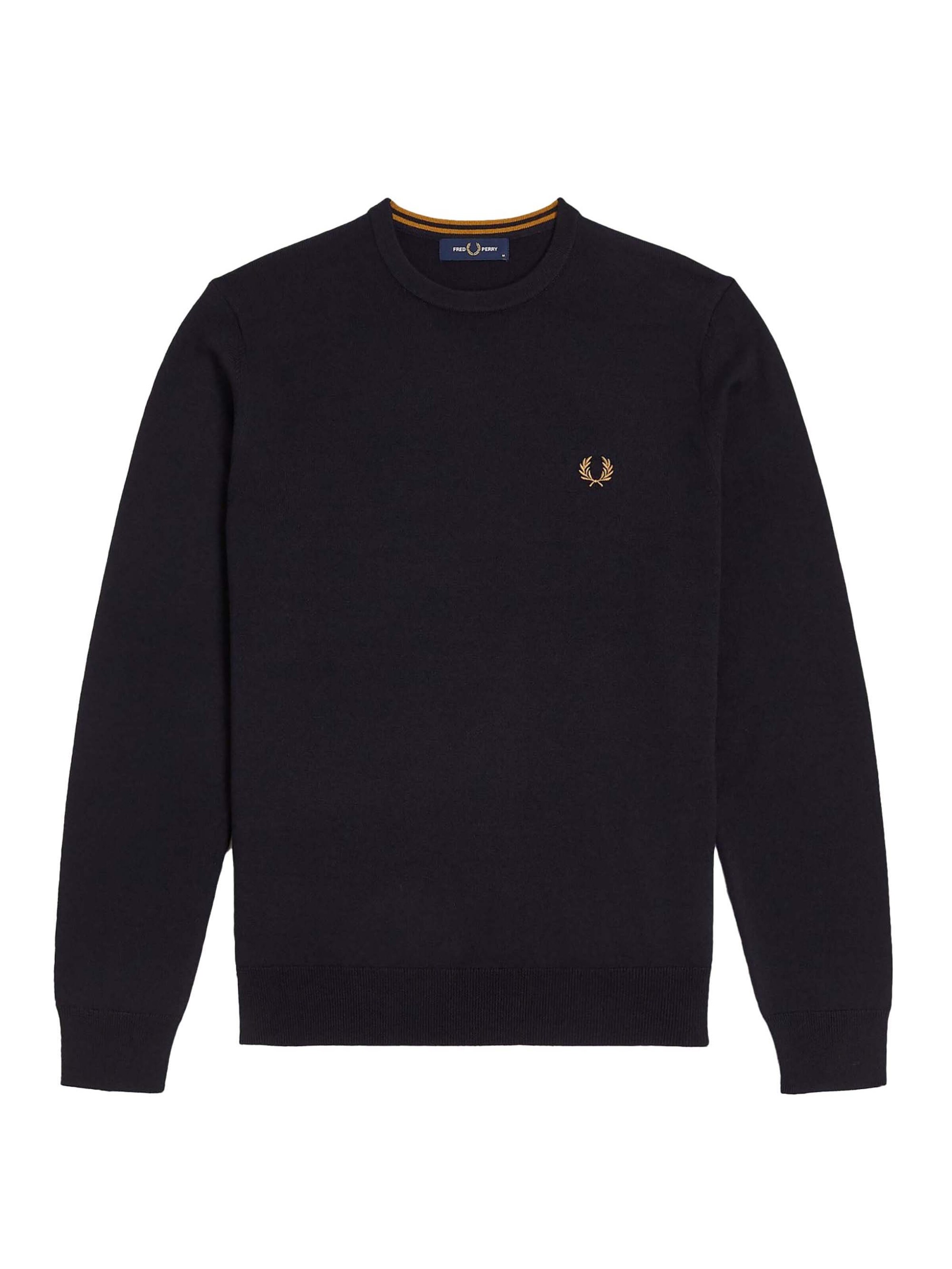 Fred Perry Sweatshirt in Blue: front