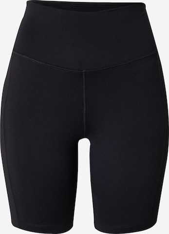 NIKE Skinny Workout Pants 'ONE' in Black: front