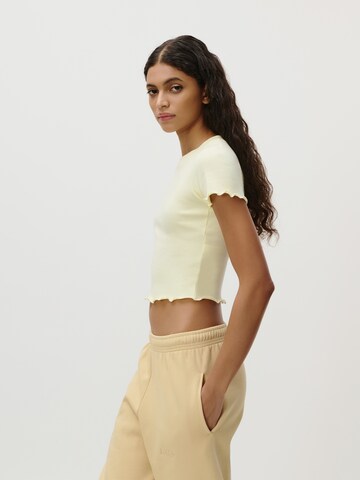 LeGer by Lena Gercke Футболка 'Teresa' в Желтый: сбоку