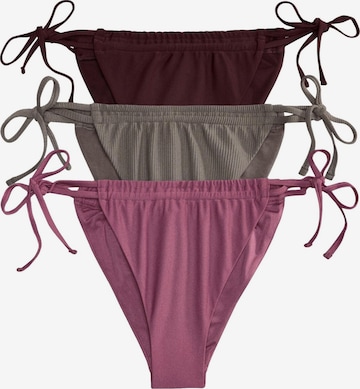 Bas de bikini The Set en gris : devant