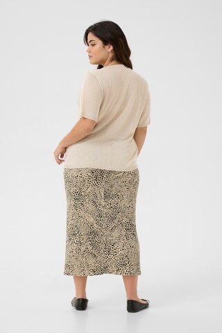KAFFE CURVE Sweater 'KCLinna' in Beige