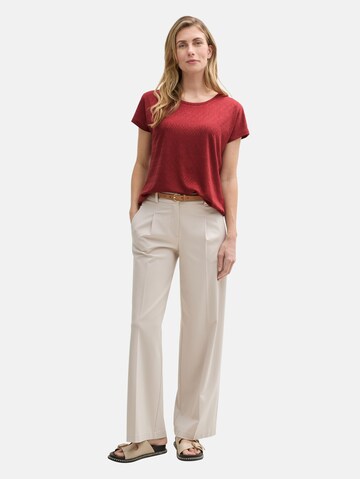 TOM TAILOR Shirt in Red