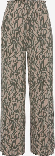 BUFFALO Pantalon en taupe / vert foncé, Vue avec produit