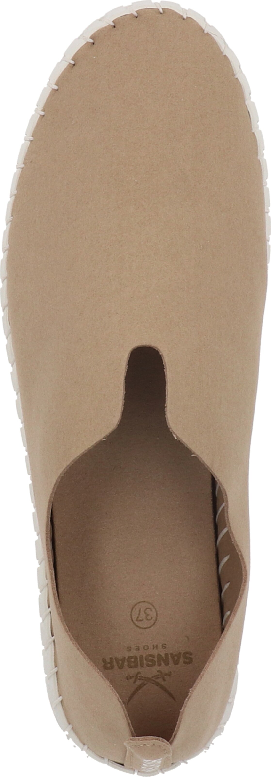 Frauen Halbschuhe SANSIBAR Slipper in Beige - FL04789 Frauen Halbschuhe SANSIBAR Slipper in Beige - FL04789