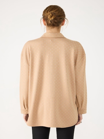 No Matter What Bluse in Beige