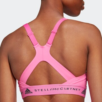 ADIDAS BY STELLA MCCARTNEY Bustier Sport-BH' 'Truepurpose Medium Support' in Pink