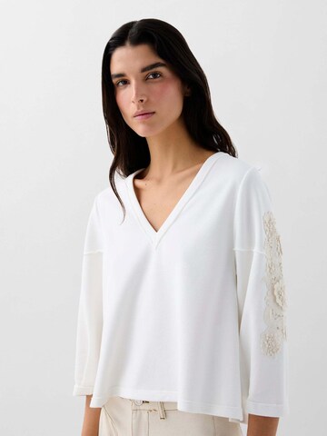 Pull-over ' ' Scalpers en blanc