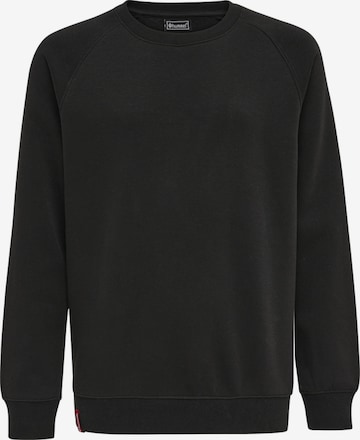 Hummel Sweatshirt in Black: front