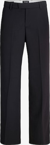 juoda JACK & JONES Plačios klešnės Kelnės su kantu 'JPSTBILL TOBY': priekis