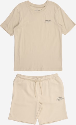 smėlio Jack & Jones Junior Rinkinys 'JJNIKO': priekis