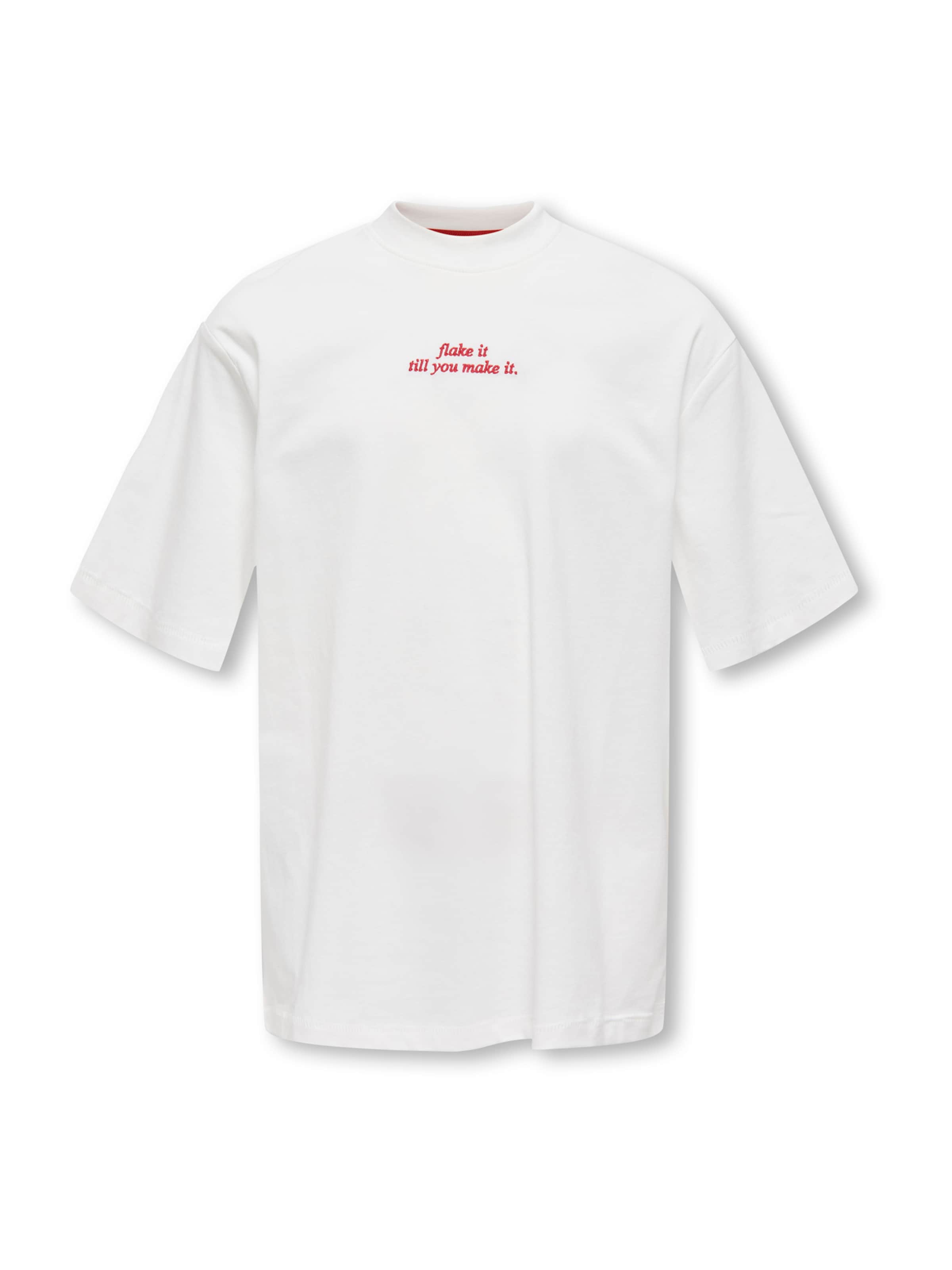 ONLY GIRLS Μπλουζάκι 'KOGBABETTE ' σε λευκό: μπροστά