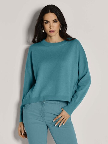 Pull-over MADELEINE en bleu : devant