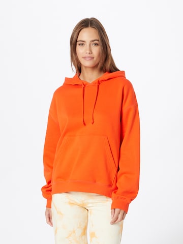 WEEKDAY Sweatshirt in Orange: predná strana