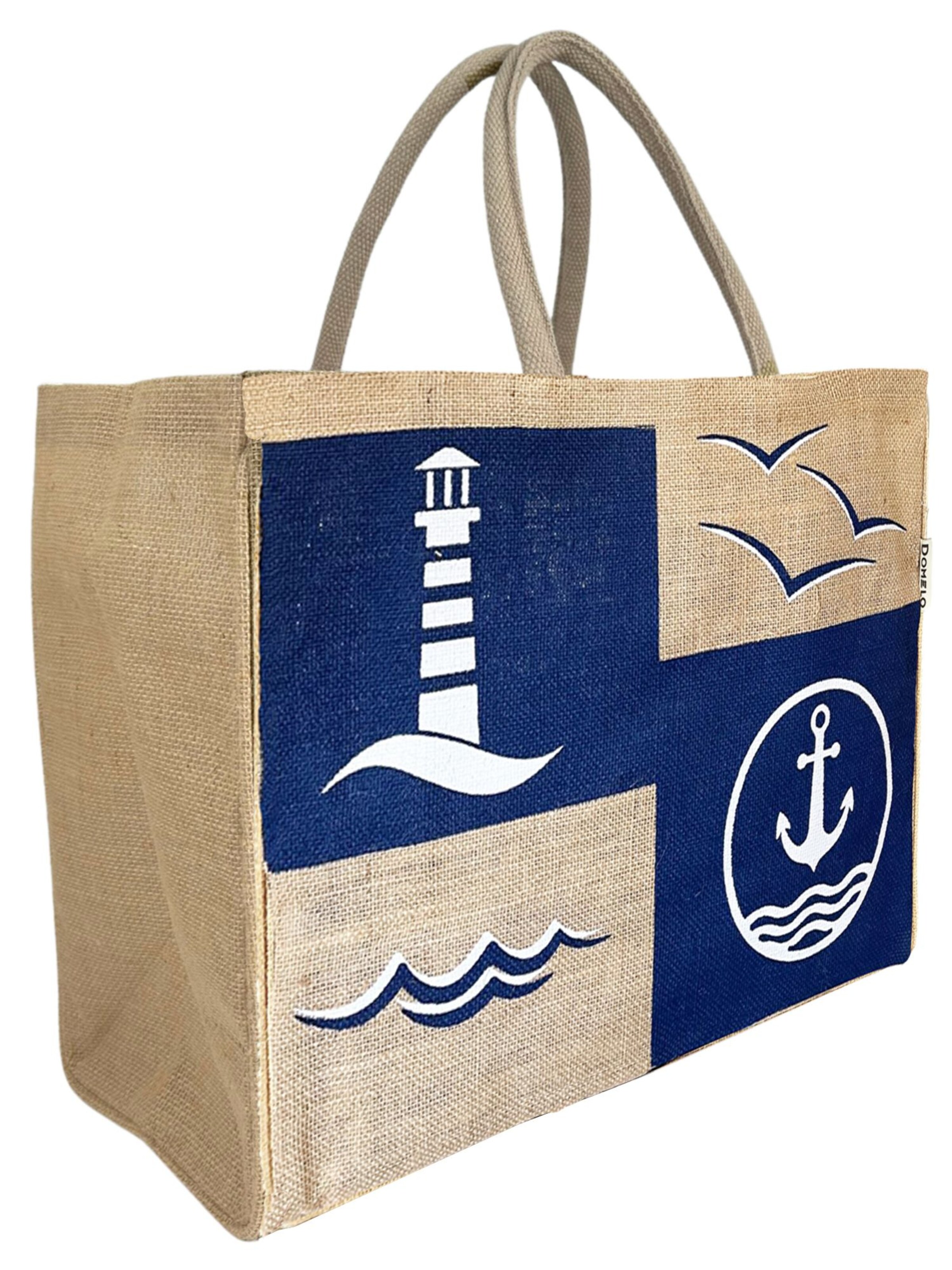 DOMELO Beach Bag 'Domelo' in Beige