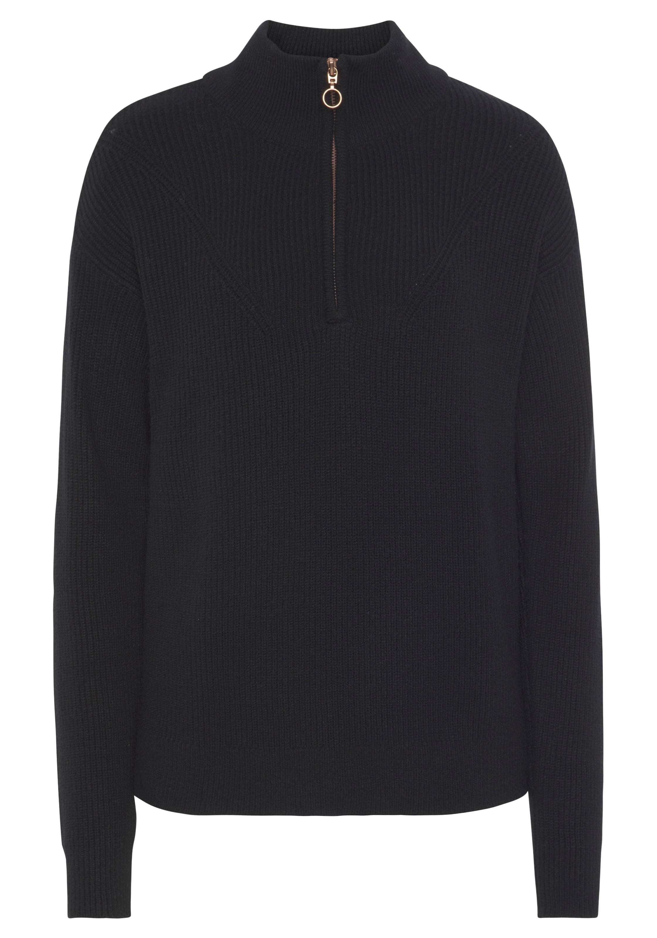LAURA SCOTT Pullover in Schwarz: Vorderseite