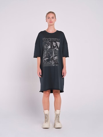 Rockupy Dress 'Caitlin' in Grey: front