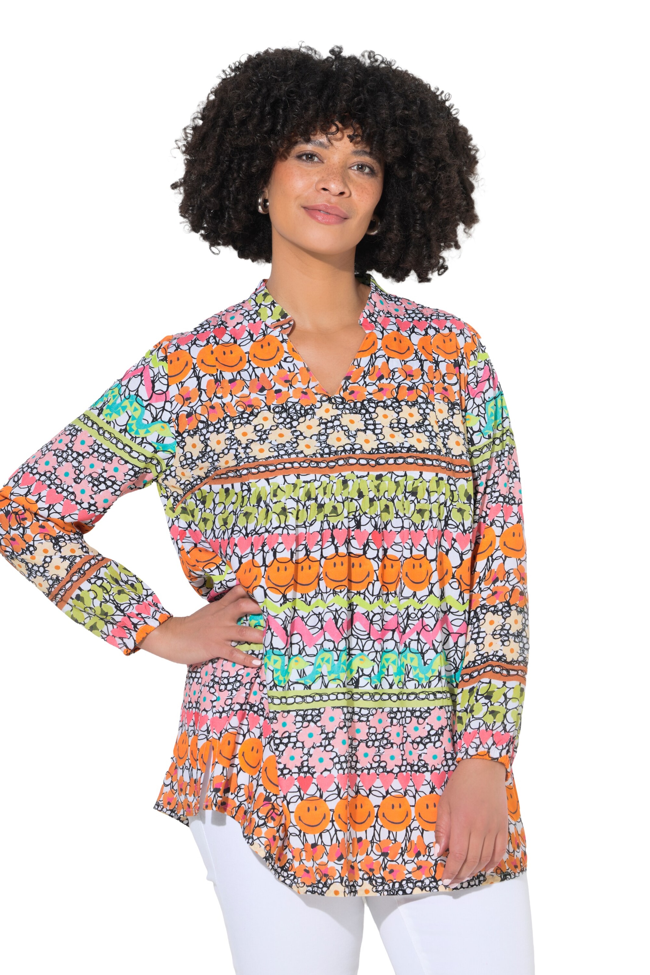 Angel of Style Blouse in Mixed colours: front