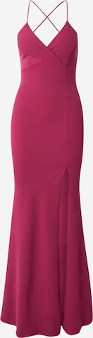 WAL G. Avondjurk 'ARGENTINE' in Rood: voorkant