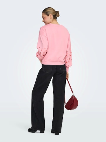 Bluză de molton 'ONLBrooke' de la ONLY pe roz