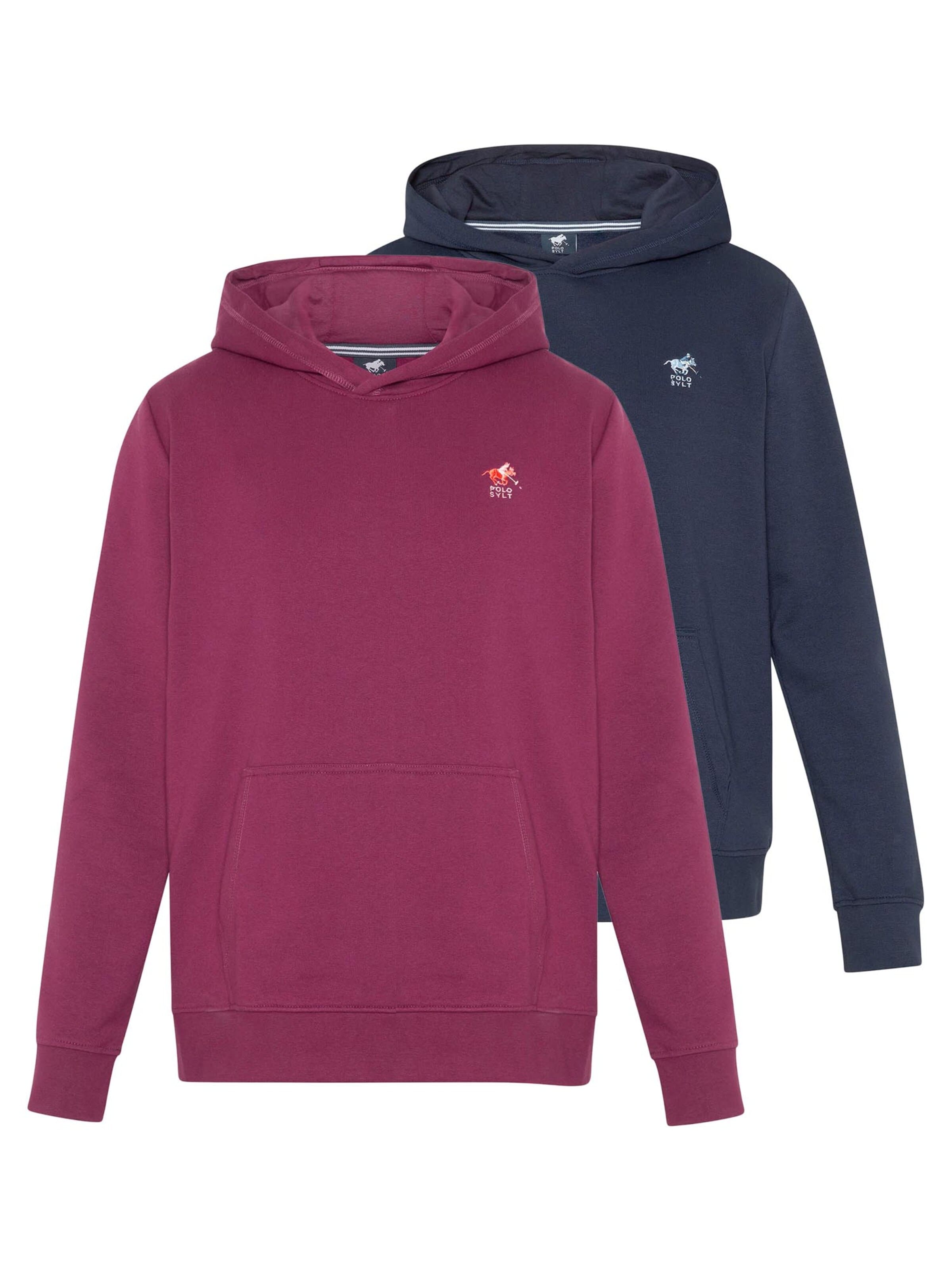 Polo Sylt Sweatshirt 'Basic' in Blue: front
