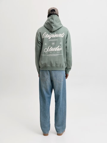 JACK & JONES Mikina 'JORNORREBRO' - Zelená: predná strana