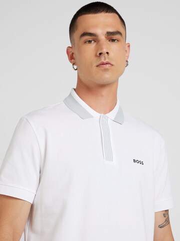 BOSS Poloshirt 'Paddy 3' in Weiß