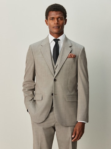 Next Regular Fit Sakko in Beige: Vorderseite