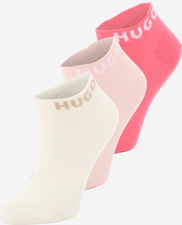 HUGO Nogavice | bež barva: sprednja stran