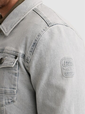 Giacca di mezza stagione 'Denim jacket with embroidered artwork' di PME Legend in blu