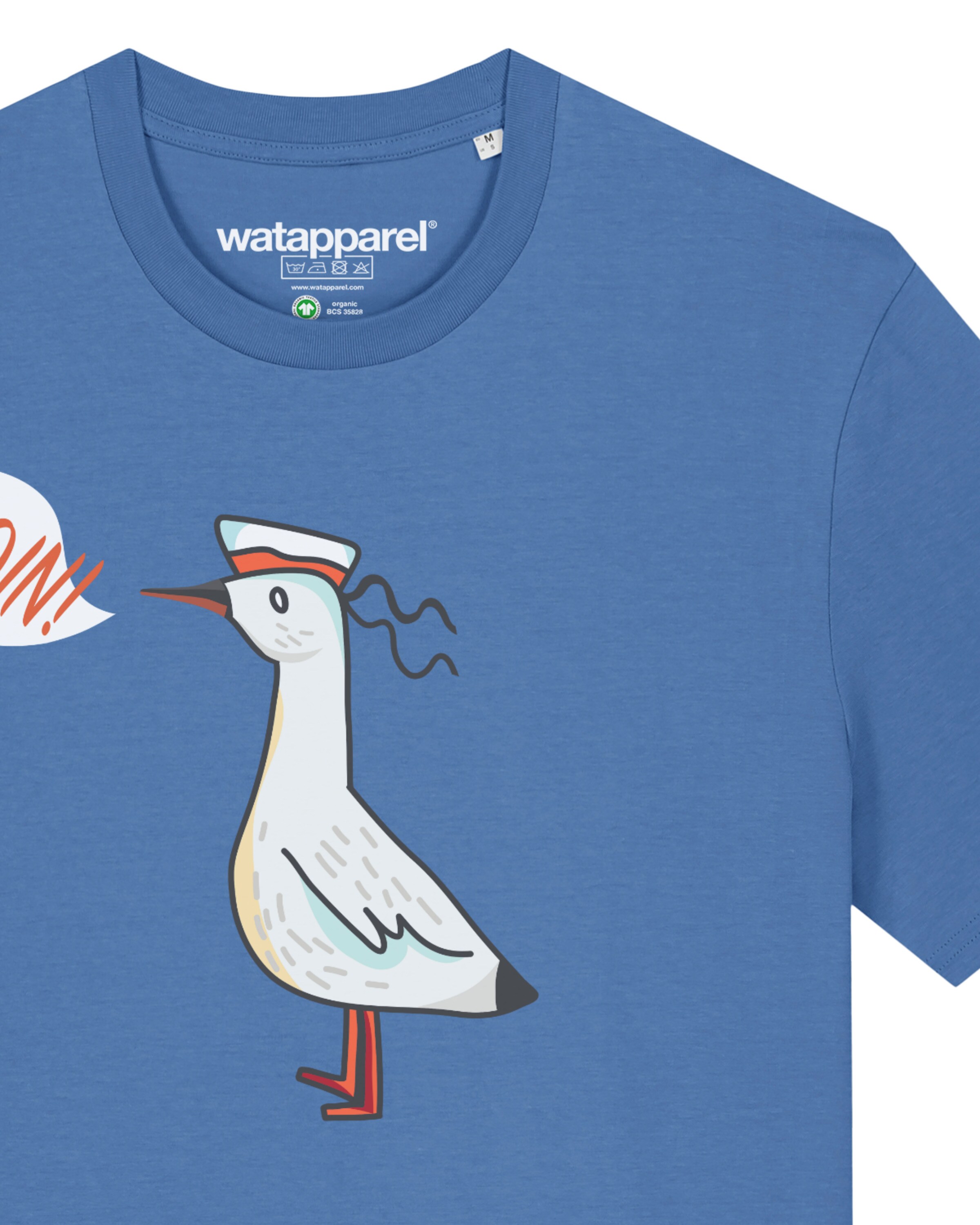 T-Shirt Watapparel en bleu