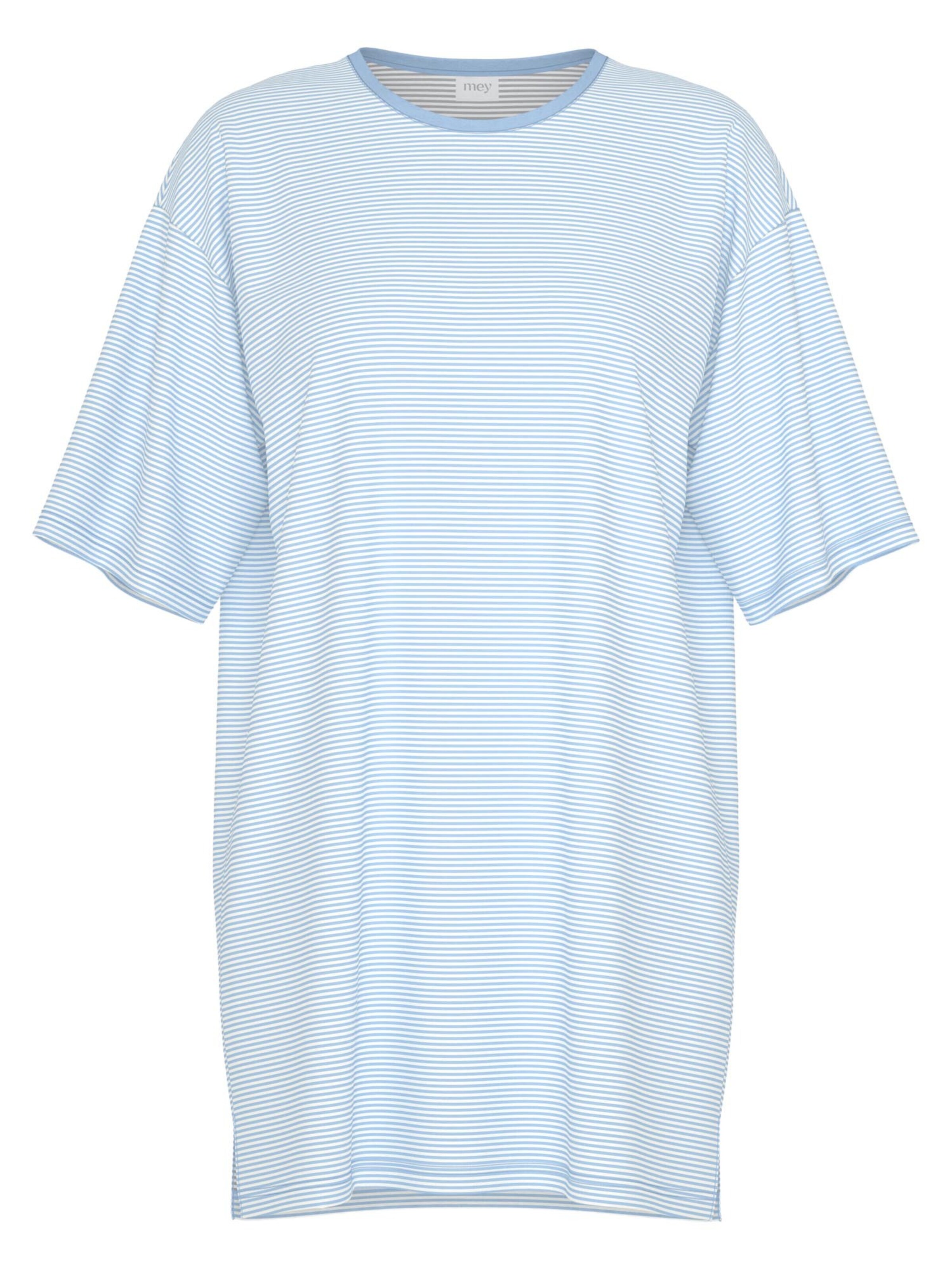 Mey Nightgown 'Simple Stripes' in Blue: front
